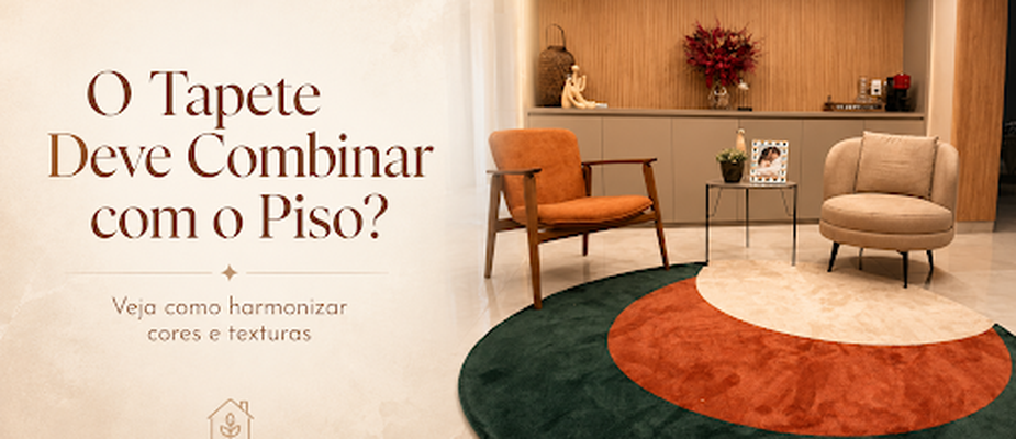 O Tapete Deve Combinar com o Piso? Veja Como Harmonizar Cores e Texturas